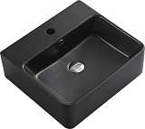 Esbano Раковина накладная Circon 46 черная матовая