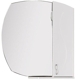 Aquanet Зеркальный шкаф "Моника 75" белый – фотография-3