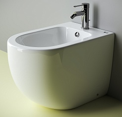 Ceramicanova Напольное биде Metropol CN4005 белое – фотография-1