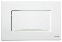 Schwab Кнопка смыва Dots белая – фотография-1