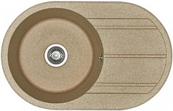 Акватон Кухонная мойка Амира песочный – фотография-1