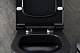 Allen Brau Унитаз подвесной Priority 4.31001.31 чёрный матовый с крышкой 4.31004.31 – фотография-29