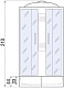 River Душевая кабина Nara 110/80/46 MT L – картинка-26