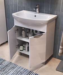 Vigo Мебель для ванной Callao 60-1 R c подсветкой – фотография-7