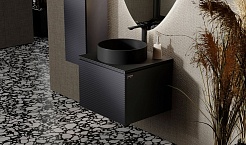 Jorno Тумба с раковиной Stone 60 антрацит – фотография-5