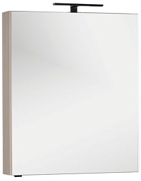 Aquanet Зеркальный шкаф "Алвита 70" ясень коимбро – фотография-1