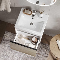 Vigo Мебель для ванной Cross 500-0-1 подвесная дуб давос натуральный – фотография-6