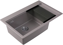 Florentina Мойка кухонная Россана 780 L грей – фотография-2