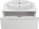 Brevita Тумба c раковиной Savoy 80 подвесная белая матовая – картинка-11