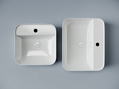 Ceramicanova Мебельная раковина Element 39 CN5014 белая – фотография-5