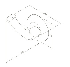 Am.Pm Крючок Like A8035600 – фотография-2