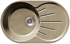 Granfest Мойка кухонная Rondo GF-R750L Песочный – фотография-1