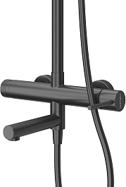 Cezares Душевая система RELAX-CVD-NOP черный матовый – фотография-2