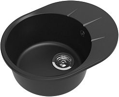 Ewigstein Мойка кухонная Rund 45F антрацит – фотография-1