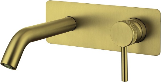 Allen Brau Смеситель для раковины Priority 5.31003-GB (с внутренней частью) золото – фото-1