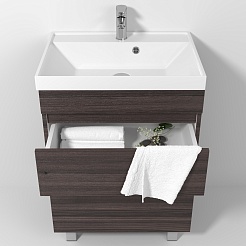 Водолей Мебель для ванной Best 70 палисандр – фотография-3