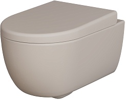 Ambassador Сиденье для унитаза Abner бежевое матовое – фотография-2