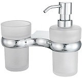 WasserKRAFT Держатель стакана и дозатора "Berkel K-6889"