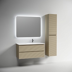 Sancos Тумба под раковину Folk 100 R капучино – фотография-4