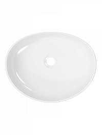 Teymi Раковина накладная в ванную Valma 50 глянцевая белая T53101 – фотография-4