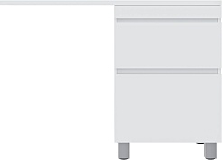 Vivon Тумба с раковиной под стиральную машину Harper 120R напольная белый глянец – фотография-6