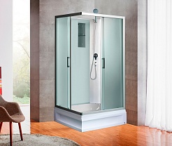 River Душевая кабина Quadro 90/70/26 MT б/к – фотография-2