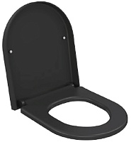 Ambassador Сиденье для унитаза Queen черное матовое