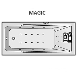 Kolpa San Акриловая ванна Armida MAGIC – фотография-2