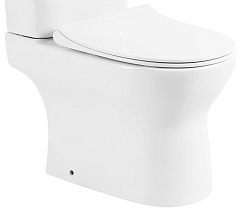 BelBagno Чаша унитаза безободкового Steam BB130CPR – фотография-1