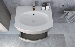 Cezares Тумба под раковину Vague 70 bianco lucido – фотография-2