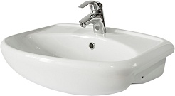 Mixline Тумба с раковиной Парус 60 белая – фотография-3