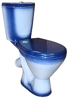 Rosa Унитаз-компакт "Элегант" синий