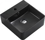 Esbano Раковина накладная Circon 40 черная матовая