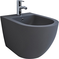 Esbano Биде подвесное Garcia серое матовое – фотография-1