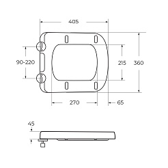 BelBagno Крышка-сиденье Aurora BB8604SC с микролифтом – фотография-3
