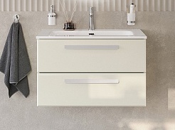 BelBagno Мебель для ванной Eco Cer-N 80 CZR-8073-80 брашированная альпака ручки сатин – фотография-3