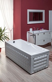 Aquanet Акриловая ванна Rosa 150x75 – фотография-4