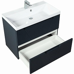 BelBagno Тумба с раковиной Vittoria 100 подвесная Grigio Opaco – фотография-3