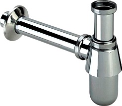 SantiLine Сифон для раковины SL-113 хром – фотография-1