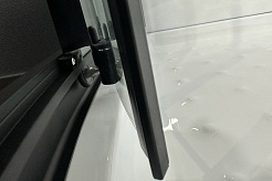 Royal Bath Душевая кабина Practic RB 90HK1-T-BL 90x90 стекло прозрачное профиль черный матовый – фотография-5