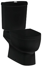 Creavit Унитаз Favori FR310.40100 черный – фотография-1