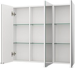 Misty Мебель для ванной Софт 90 подвесная белая – фотография-12