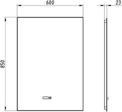 ASB-Mebel Мебель для ванной София 60 белая матовая – фотография-13