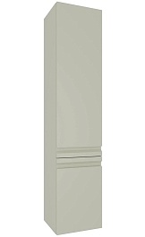 Aquatek Шкаф-пенал Вега 35 AQ70035R-GS шалфей зеленый, петли справа – фотография-1