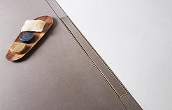 BERGES Wasserhaus Душевой лоток B1 Keramik 700 094018 бронза – фотография-3