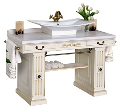 Атолл Тумба с раковиной "Прага" crema – фотография-1