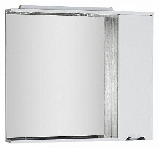 Aquanet Зеркальный шкаф "Гретта 100" венге (173996) – картинка-3