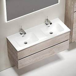 Sancos Тумба под раковину Urban 120-2 дуб галифакс натуральный – фотография-3