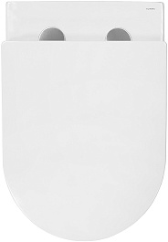 Azario Унитаз подвесной Nove AZ-9312T безободковый белый – фотография-6