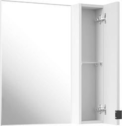 ASB-Mebel Зеркальный шкаф Дора 60 R белый – фотография-2